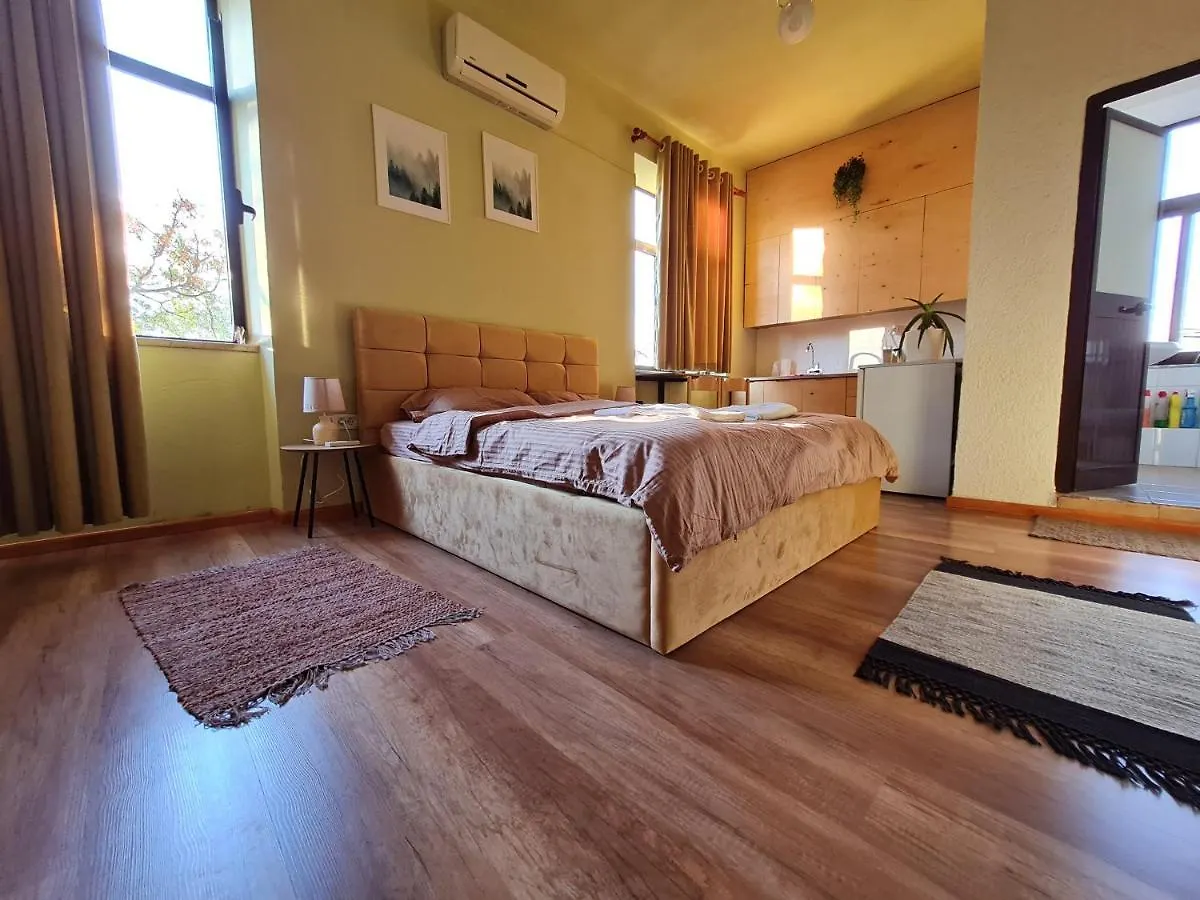 Ex-Block District Charming Studio Apartment With Treeish Sorrounding View! Tirana 0*,  Albania